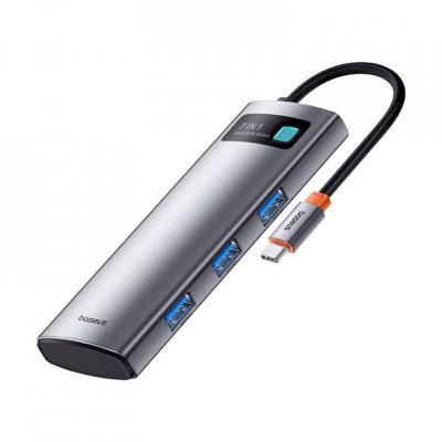 هاب 7 پورت USB-C باسئوس مدل BS-OH146